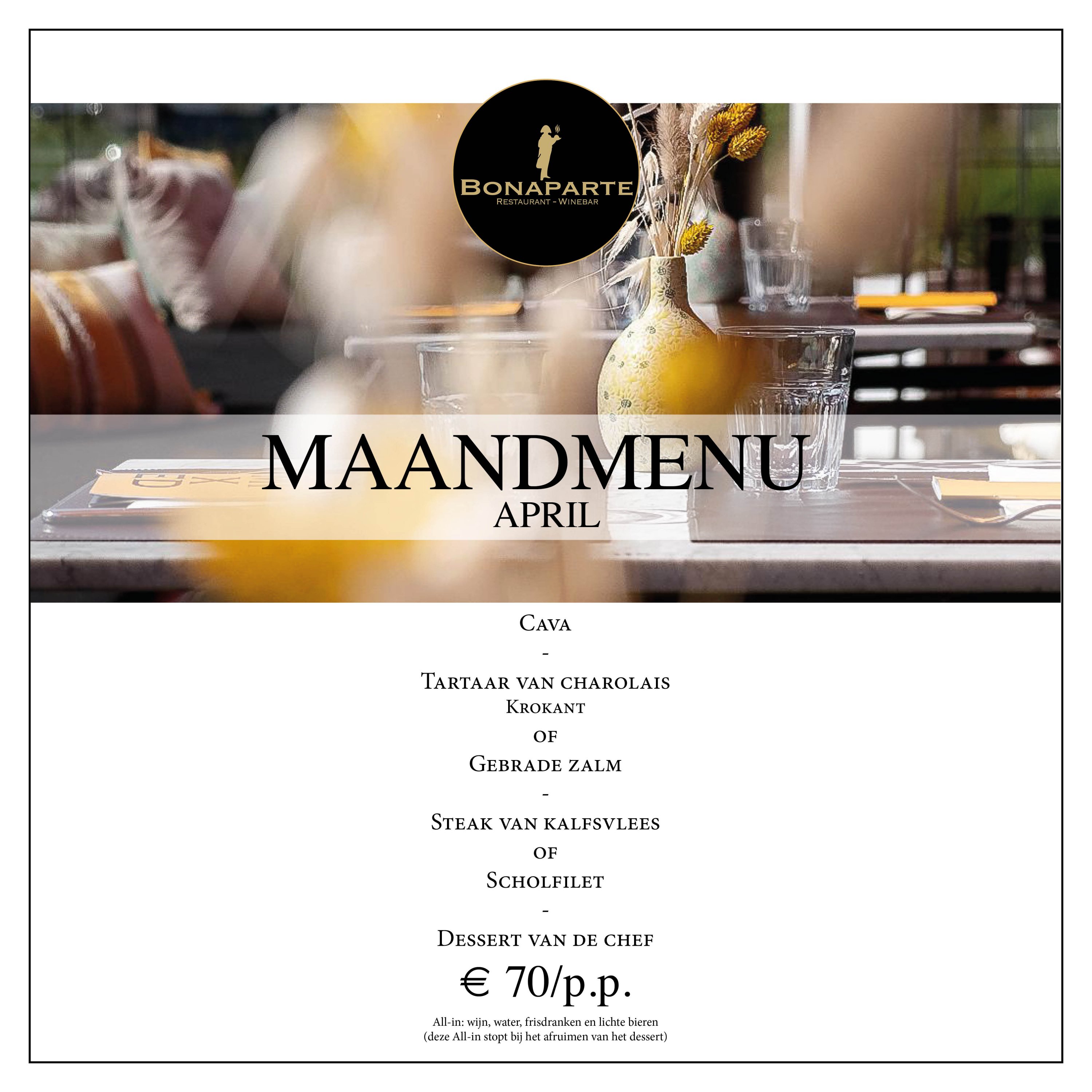 Maandmenu 
